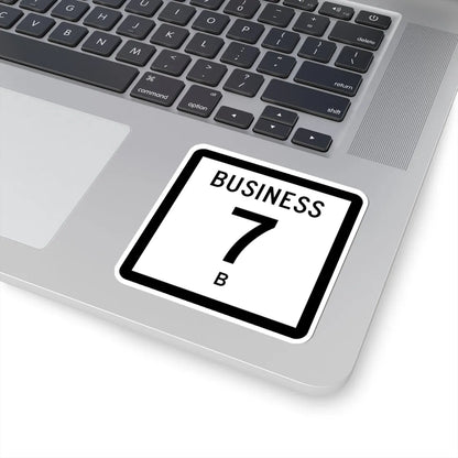 Texas Business 7-B (Texas) (Road Sign) STICKER Vinyl Kiss-Cut Decal - The Sticker Space