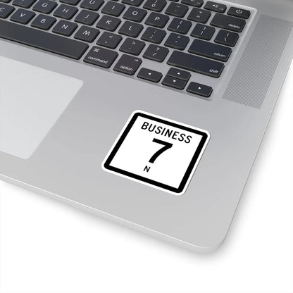 Texas Business 7-N (Texas) (Road Sign) STICKER Vinyl Kiss-Cut Decal - The Sticker Space