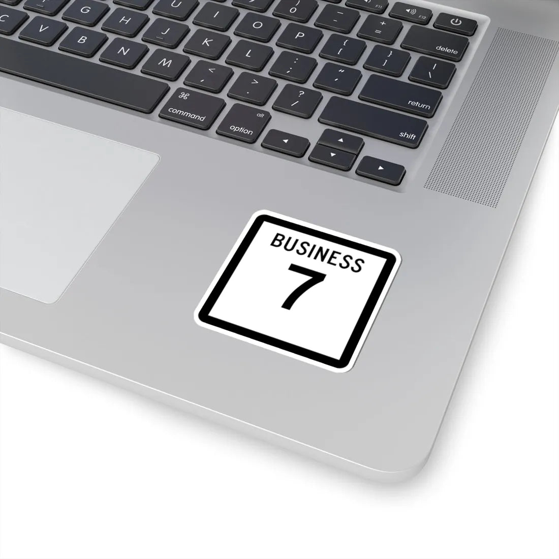 Texas Business 7 (Texas) (Road Sign) STICKER Vinyl Kiss-Cut Decal - The Sticker Space