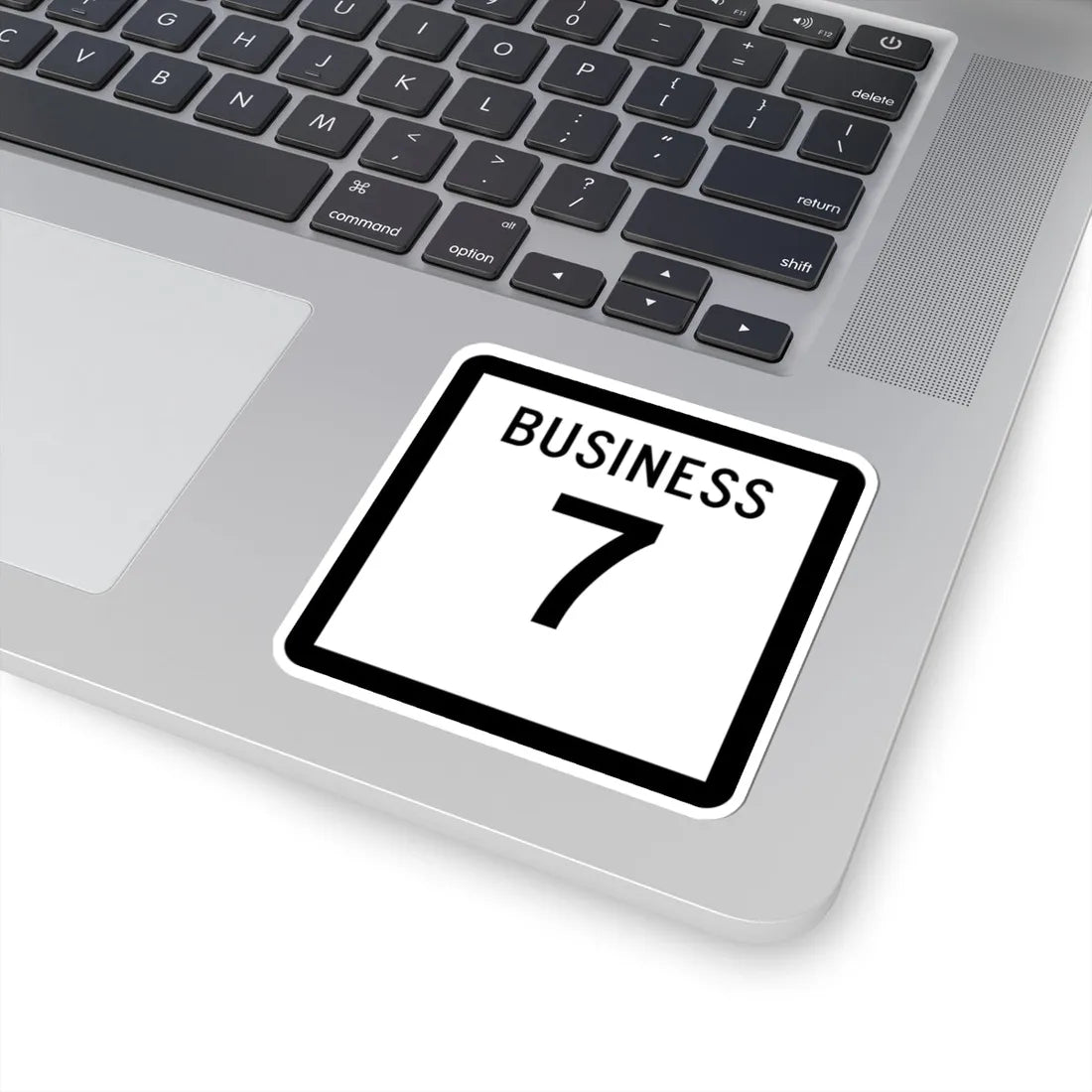 Texas Business 7 (Texas) (Road Sign) STICKER Vinyl Kiss-Cut Decal - The Sticker Space