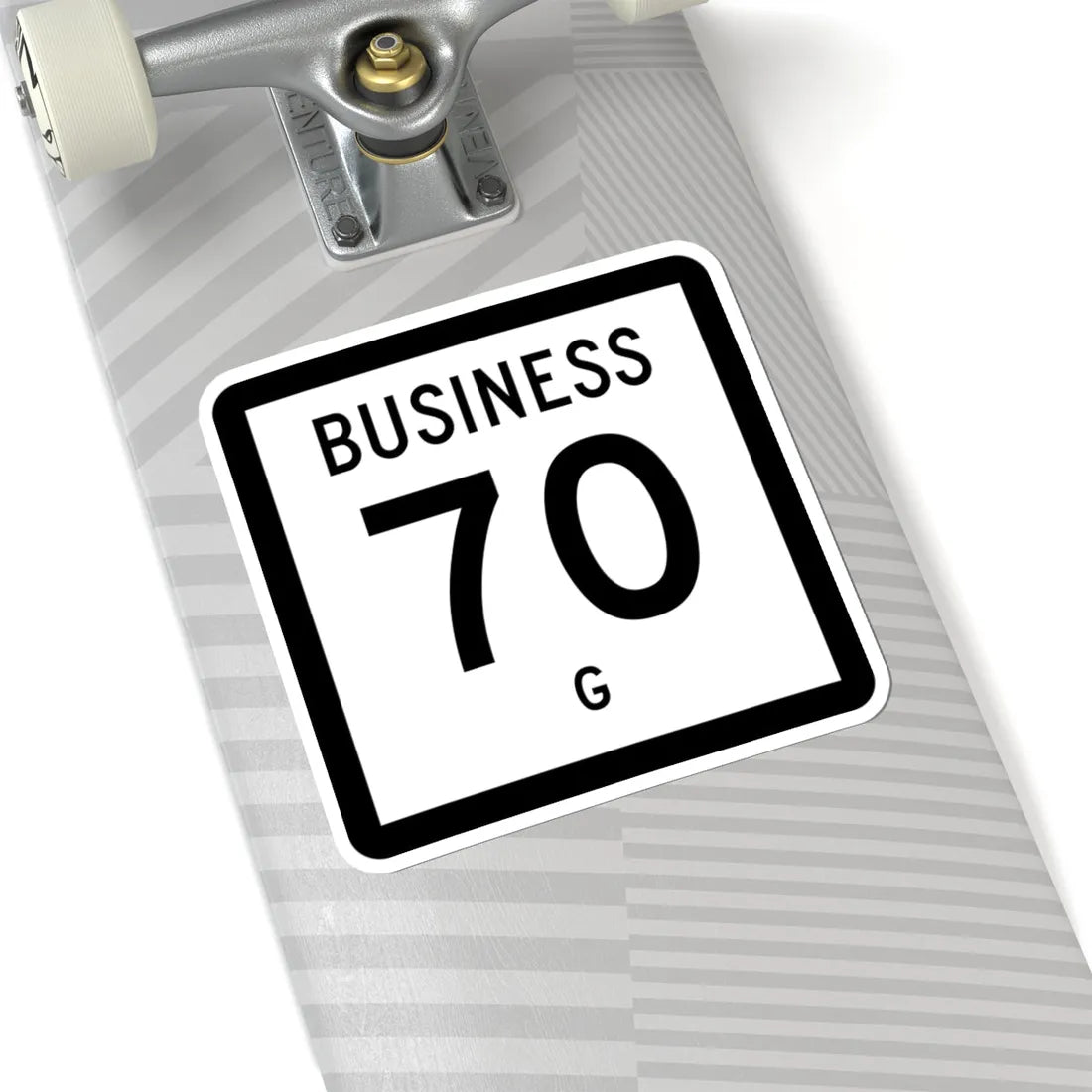 Texas Business 70-G (Texas) (Road Sign) STICKER Vinyl Kiss-Cut Decal - The Sticker Space