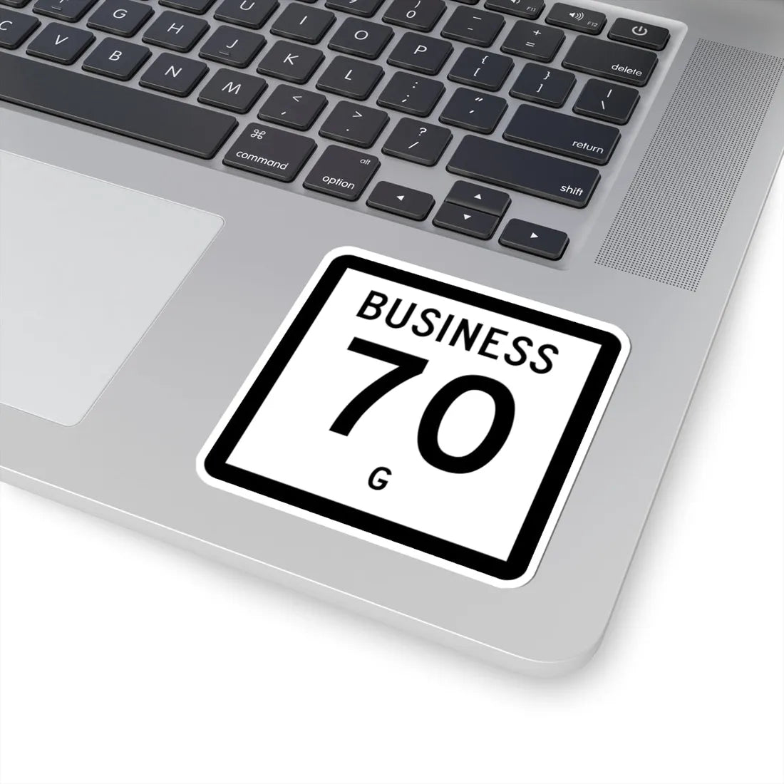 Texas Business 70-G (Texas) (Road Sign) STICKER Vinyl Kiss-Cut Decal - The Sticker Space