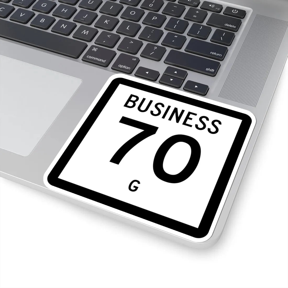 Texas Business 70-G (Texas) (Road Sign) STICKER Vinyl Kiss-Cut Decal - The Sticker Space