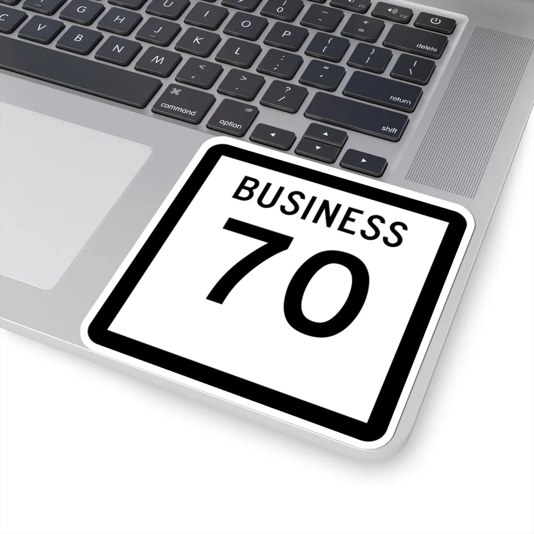 Texas Business 70 (Texas) (Road Sign) STICKER Vinyl Kiss-Cut Decal - The Sticker Space