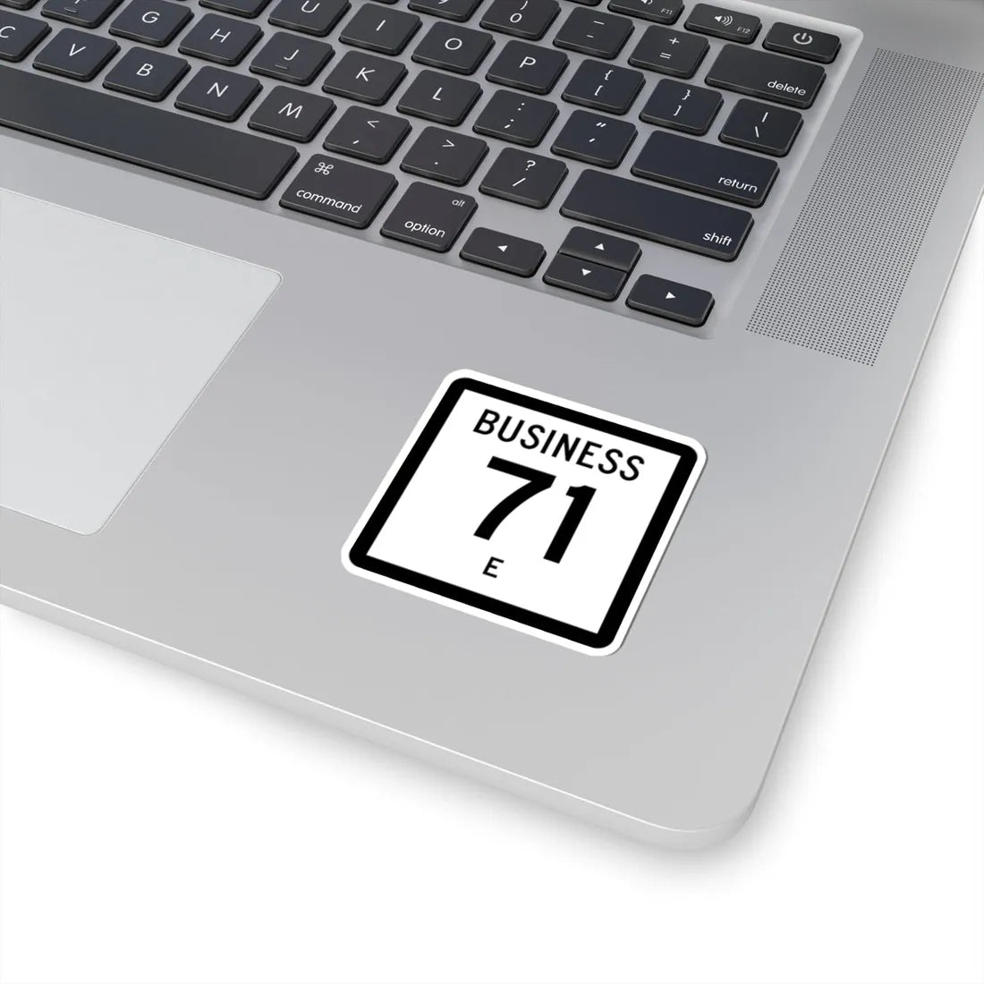 Texas Business 71-E (Texas) (Road Sign) STICKER Vinyl Kiss-Cut Decal - The Sticker Space