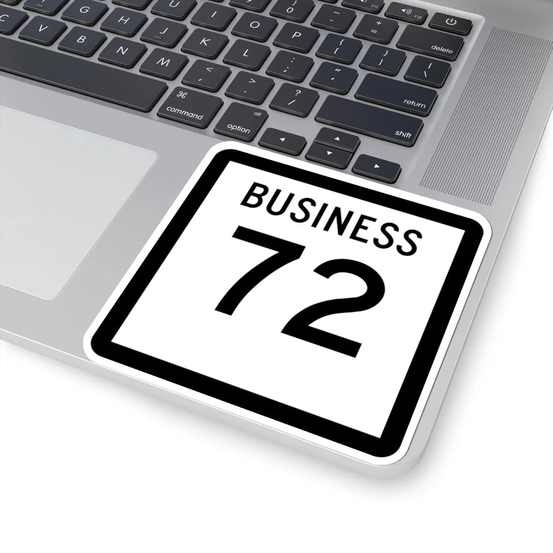 Texas Business 72 (Texas) (Road Sign) STICKER Vinyl Kiss-Cut Decal - The Sticker Space