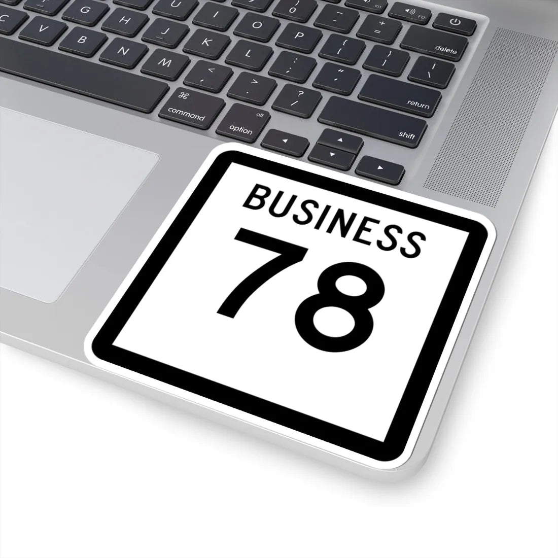 Texas Business 78 (Texas) (Road Sign) STICKER Vinyl Kiss-Cut Decal - The Sticker Space