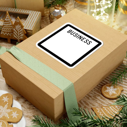 Texas Business blank (Texas) (Road Sign) STICKER Vinyl Kiss-Cut Decal - The Sticker Space