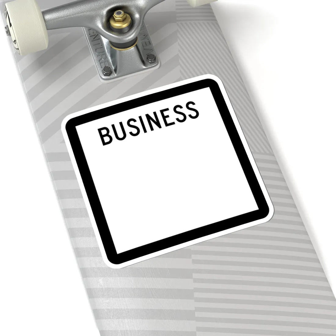 Texas Business blank (Texas) (Road Sign) STICKER Vinyl Kiss-Cut Decal - The Sticker Space