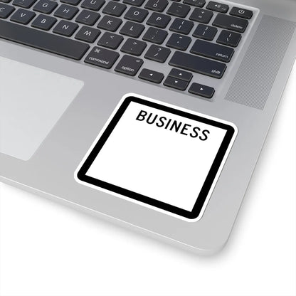 Texas Business blank (Texas) (Road Sign) STICKER Vinyl Kiss-Cut Decal - The Sticker Space