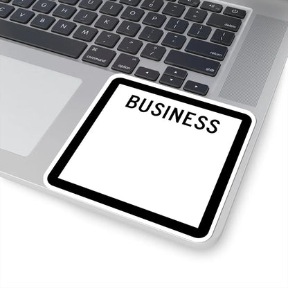 Texas Business blank (Texas) (Road Sign) STICKER Vinyl Kiss-Cut Decal - The Sticker Space