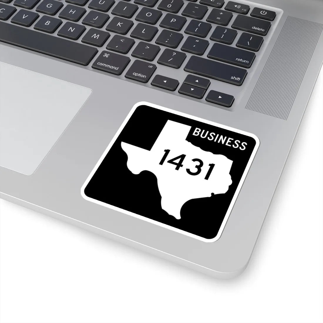 Texas Business FM 1431 (Texas) (Road Sign) STICKER Vinyl Kiss-Cut Decal - The Sticker Space