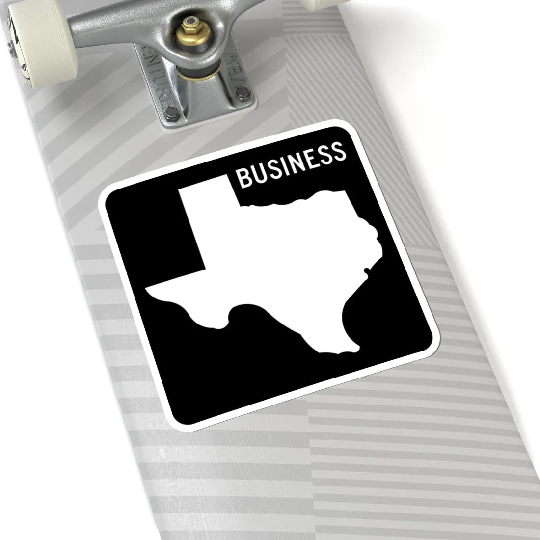 Texas Business FM blank (Texas) (Road Sign) STICKER Vinyl Kiss-Cut Decal - The Sticker Space