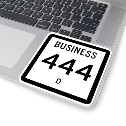 Texas Business XXX-X (Texas) (Road Sign) STICKER Vinyl Kiss-Cut Decal - The Sticker Space