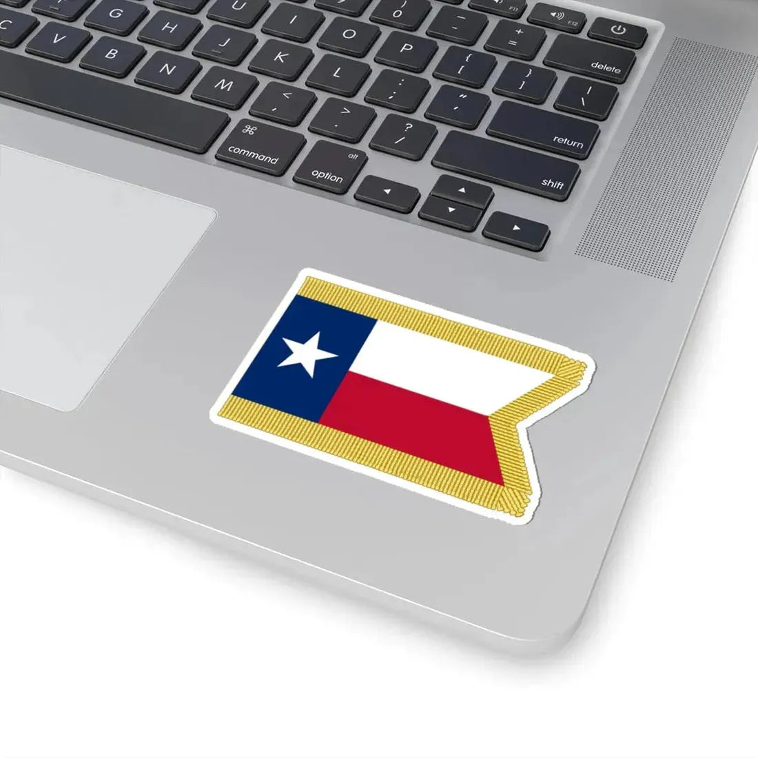 Texas Civil War Guidon (United States) STICKER Vinyl Kiss-Cut Decal - The Sticker Space