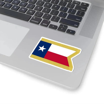 Texas Civil War Guidon (United States) STICKER Vinyl Kiss-Cut Decal - The Sticker Space