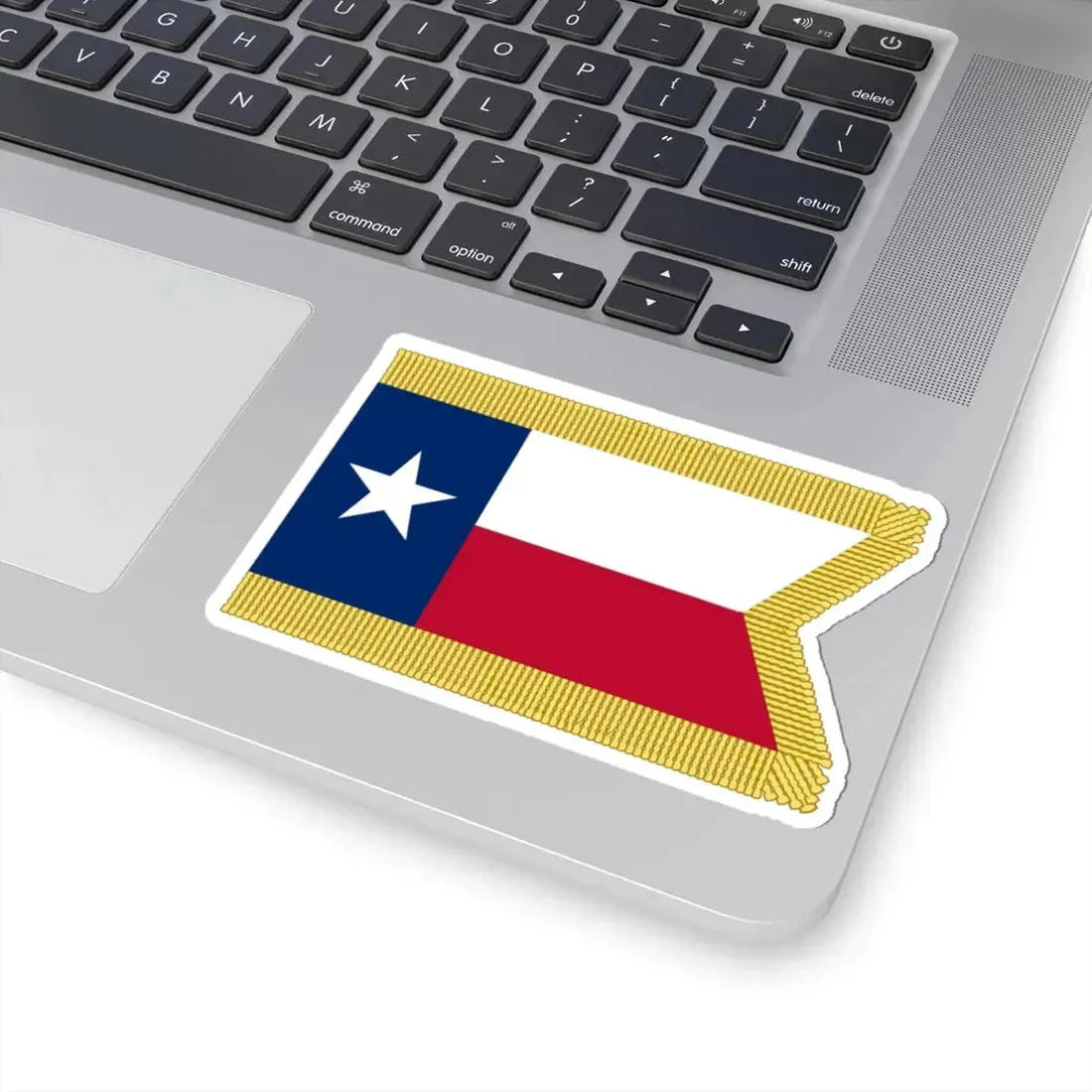 Texas Civil War Guidon (United States) STICKER Vinyl Kiss-Cut Decal - The Sticker Space