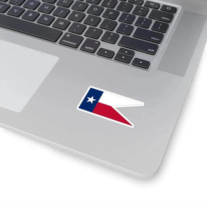 Texas Coasting Trader Flag 1839-1845 (United States) STICKER Vinyl Kiss-Cut Decal - The Sticker Space