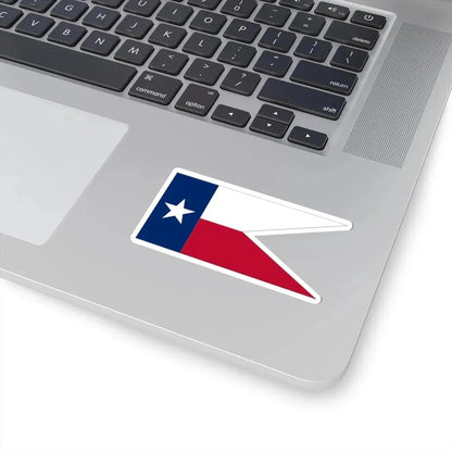 Texas Coasting Trader Flag 1839-1845 (United States) STICKER Vinyl Kiss-Cut Decal - The Sticker Space