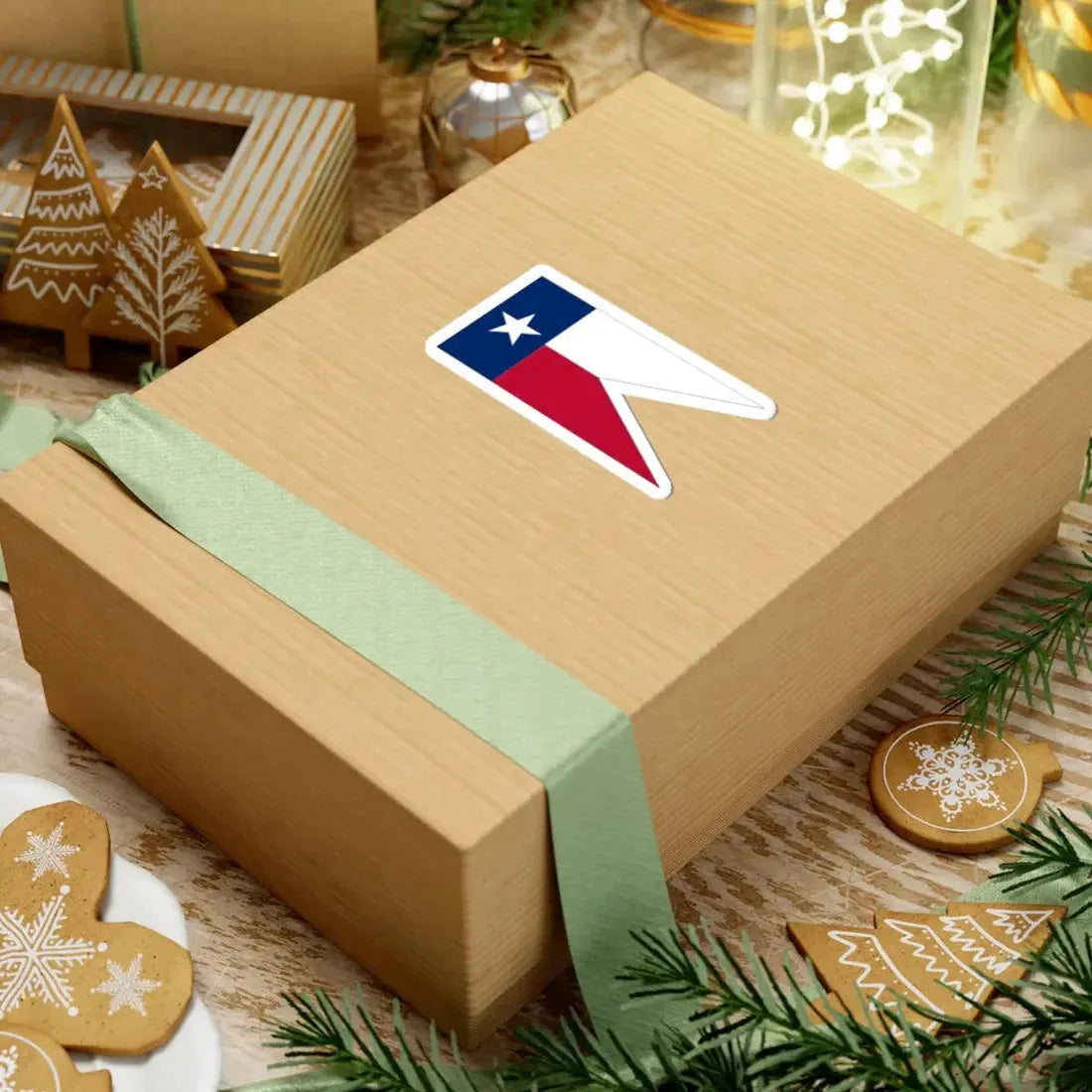 Texas Coasting Trader Flag 1839-1845 (United States) STICKER Vinyl Kiss-Cut Decal - The Sticker Space