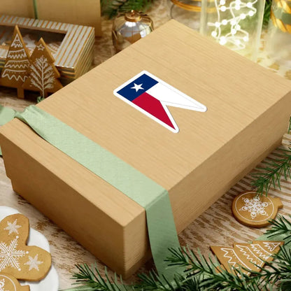 Texas Coasting Trader Flag 1839-1845 (United States) STICKER Vinyl Kiss-Cut Decal - The Sticker Space