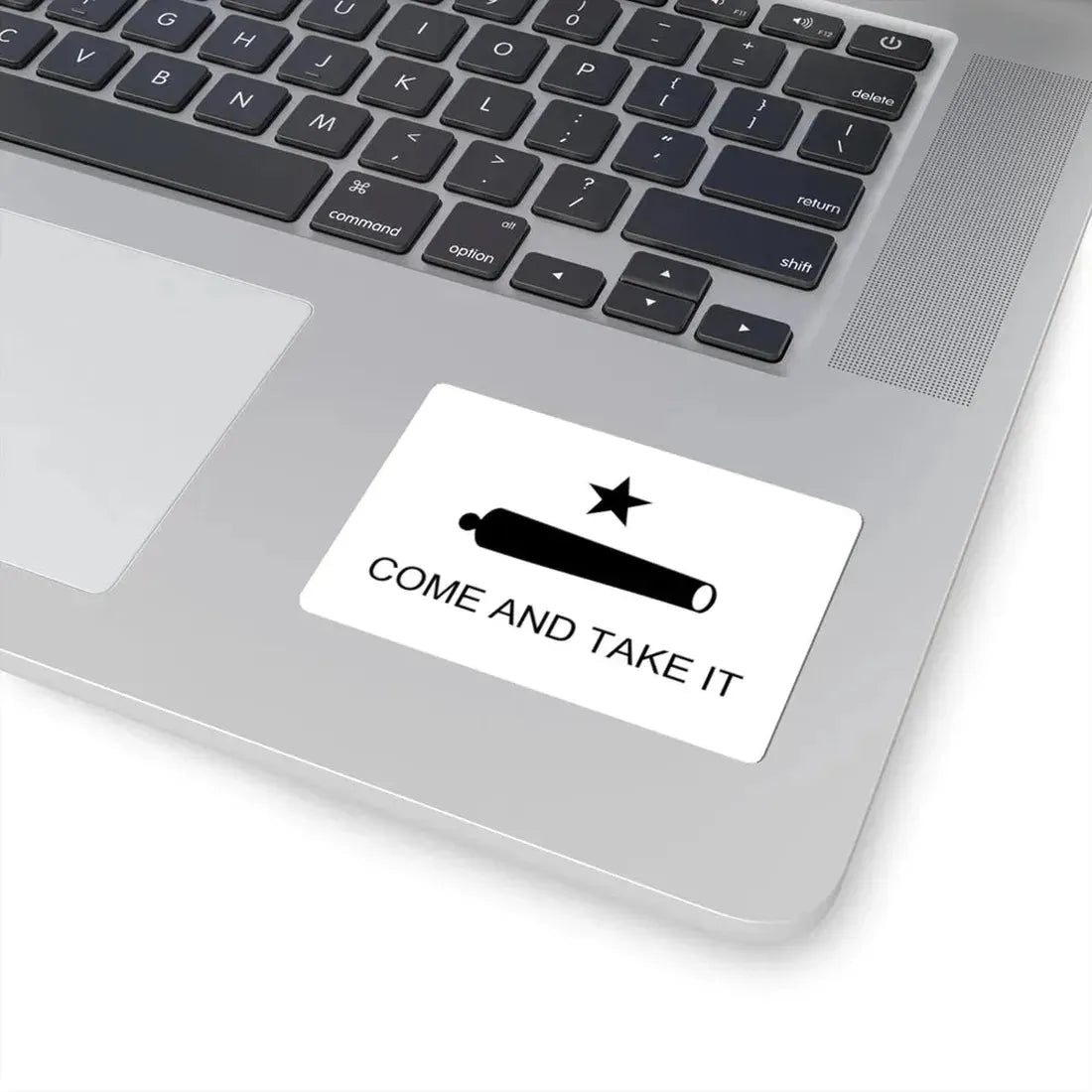 Texas Flag Come and Take It (United States) STICKER Vinyl Kiss-Cut Decal - The Sticker Space