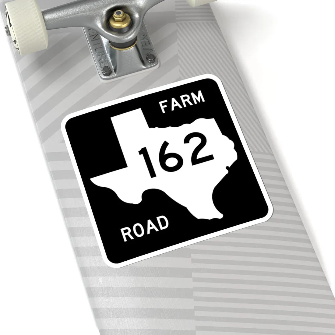 Texas FM 162 (Texas) (Road Sign) STICKER Vinyl Kiss-Cut Decal - The Sticker Space