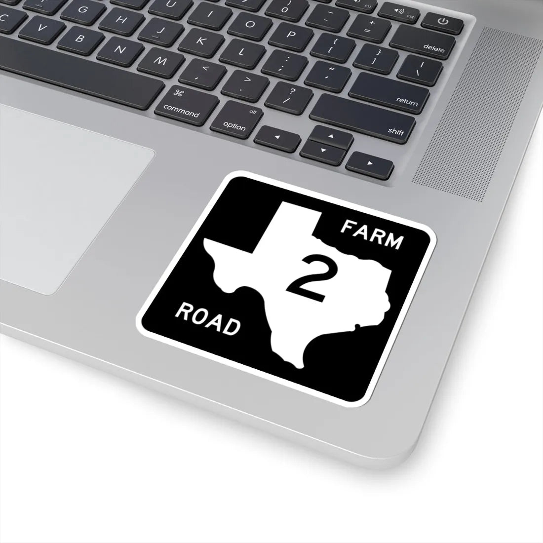 Texas FM 2 (Texas) (Road Sign) STICKER Vinyl Kiss-Cut Decal - The Sticker Space