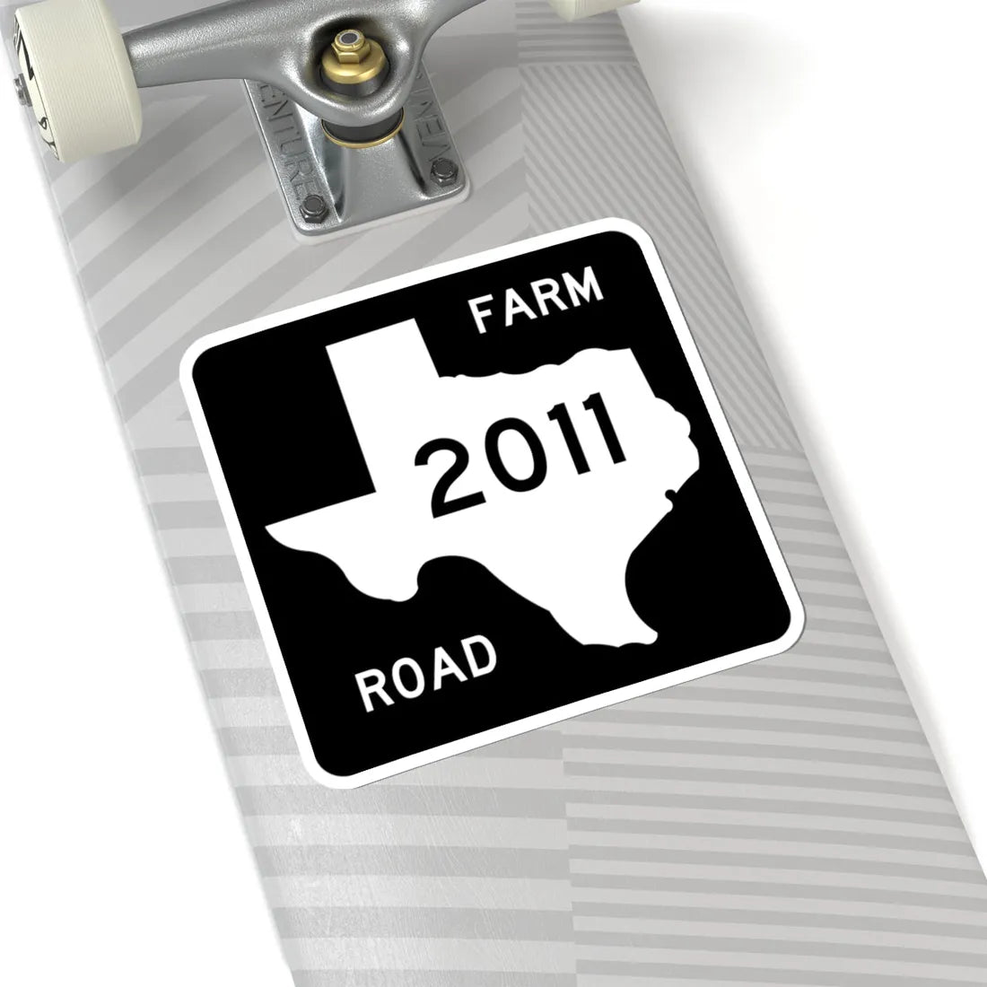 Texas FM 2011 (Texas) (Road Sign) STICKER Vinyl Kiss-Cut Decal - The Sticker Space