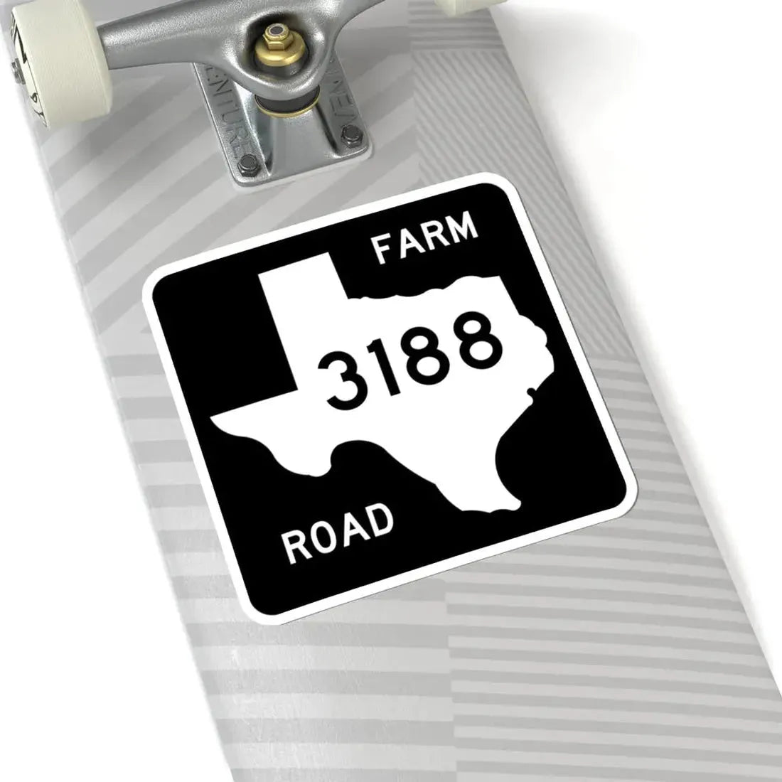 Texas FM 3188 (Texas) (Road Sign) STICKER Vinyl Kiss-Cut Decal - The Sticker Space