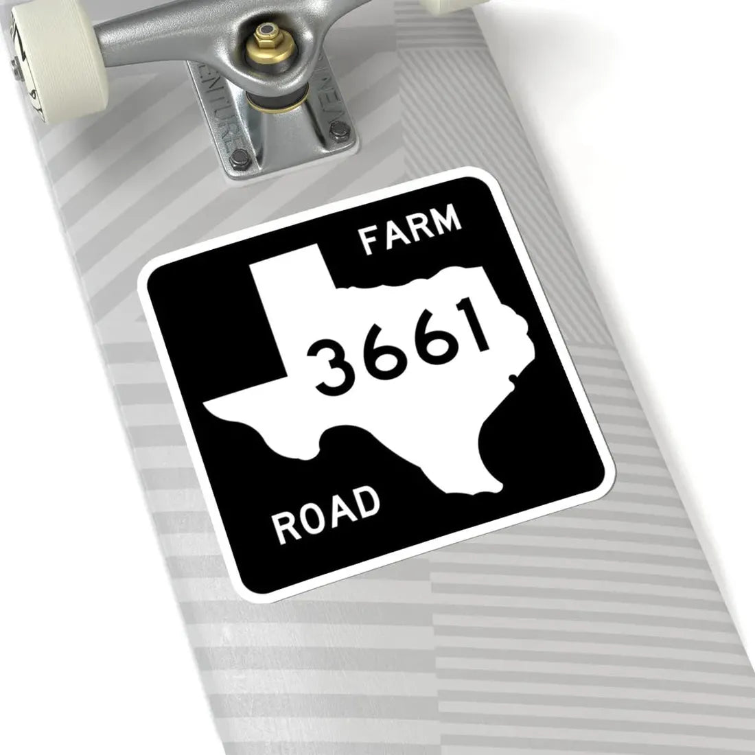 Texas FM 3661 (Texas) (Road Sign) STICKER Vinyl Kiss-Cut Decal - The Sticker Space
