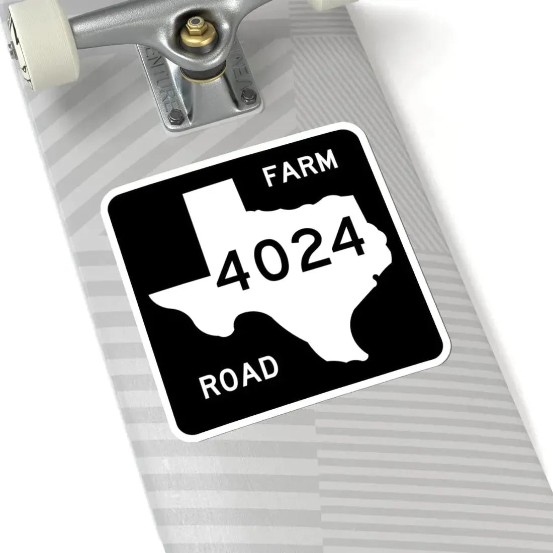 Texas FM 4024 (Texas) (Road Sign) STICKER Vinyl Kiss-Cut Decal - The Sticker Space