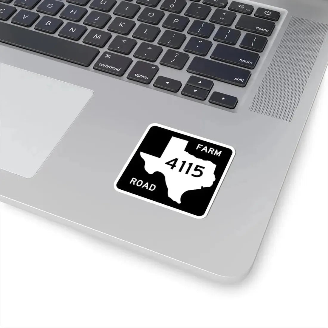 Texas FM 4115 (Texas) (Road Sign) STICKER Vinyl Kiss-Cut Decal - The Sticker Space