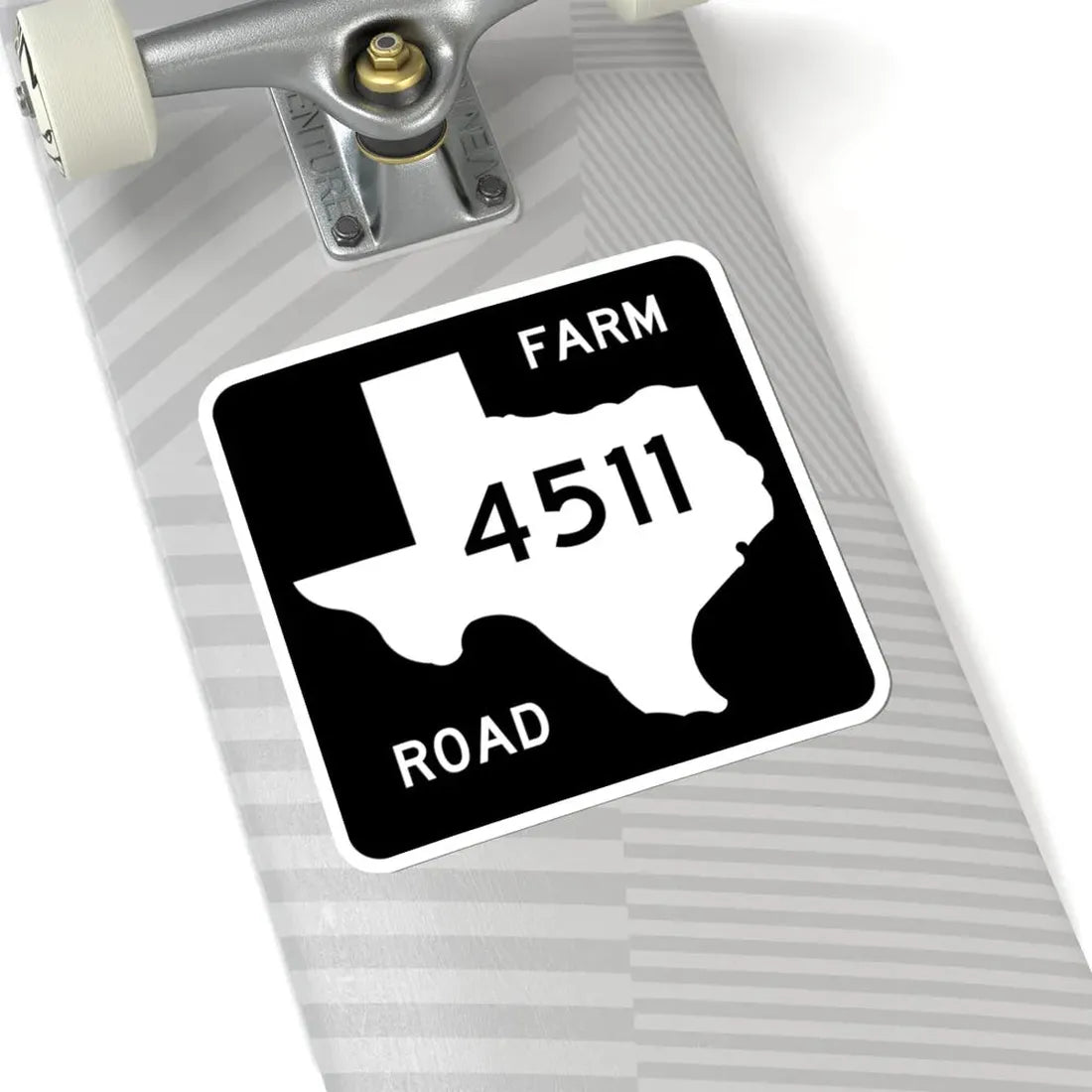 Texas FM 4511 (Texas) (Road Sign) STICKER Vinyl Kiss-Cut Decal - The Sticker Space