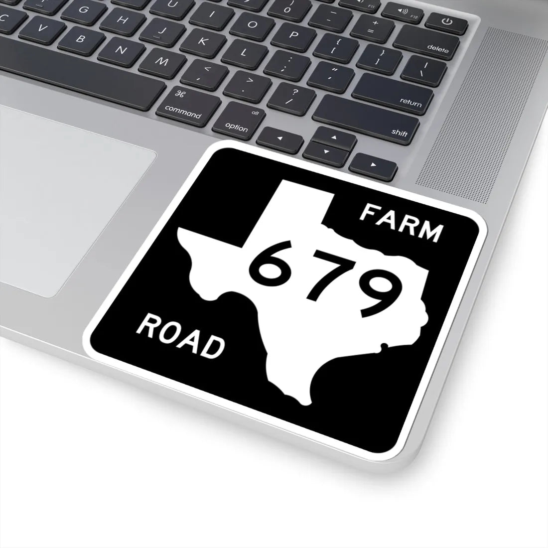 Texas FM 679 (Texas) (Road Sign) STICKER Vinyl Kiss-Cut Decal - The Sticker Space