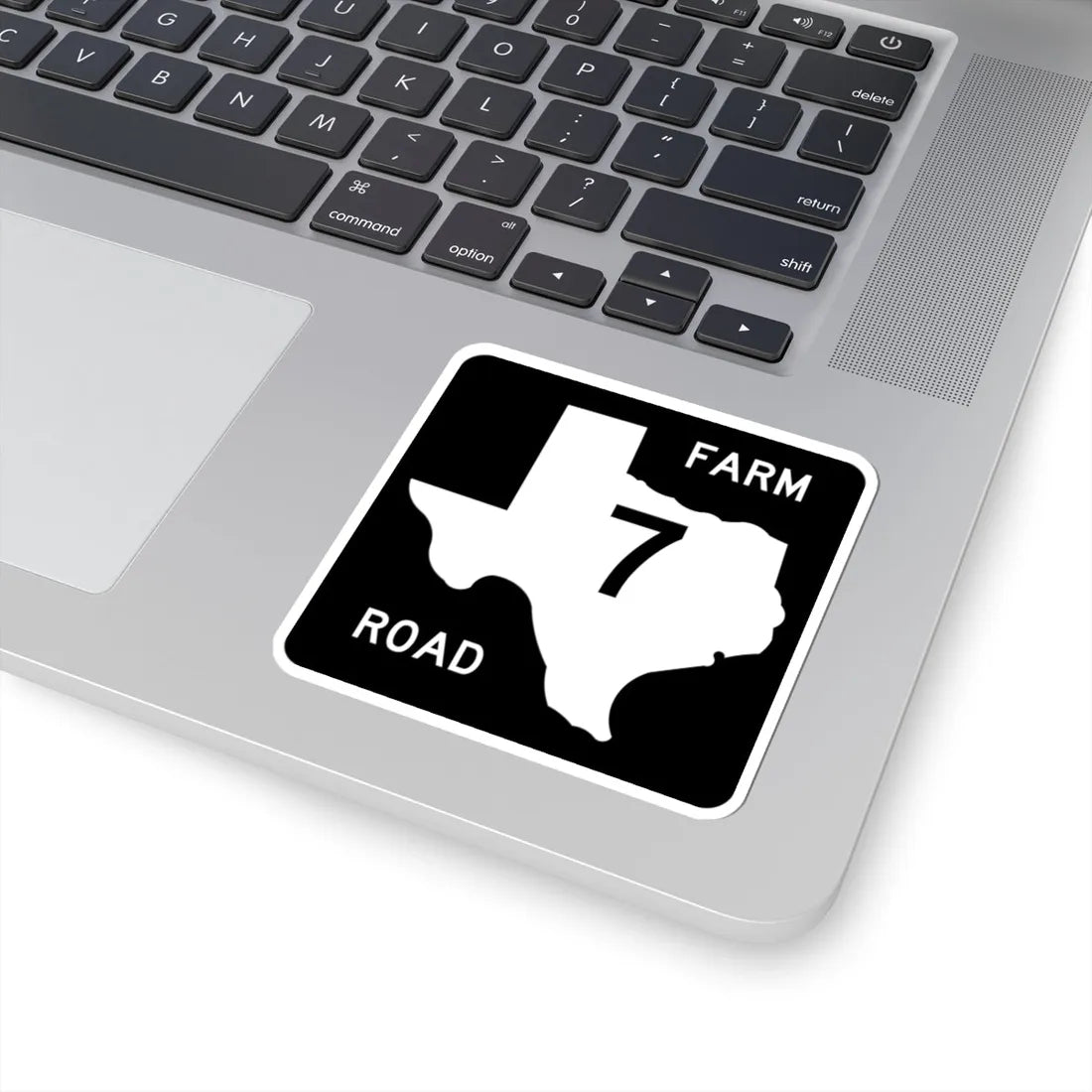 Texas FM 7 (Texas) (Road Sign) STICKER Vinyl Kiss-Cut Decal - The Sticker Space