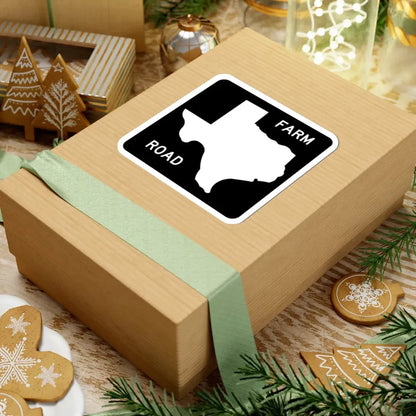 Texas FM blank (Texas) (Road Sign) STICKER Vinyl Kiss-Cut Decal - The Sticker Space