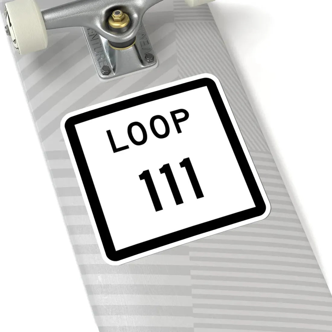 Texas Loop 111 (Texas) (Road Sign) STICKER Vinyl Kiss-Cut Decal - The Sticker Space