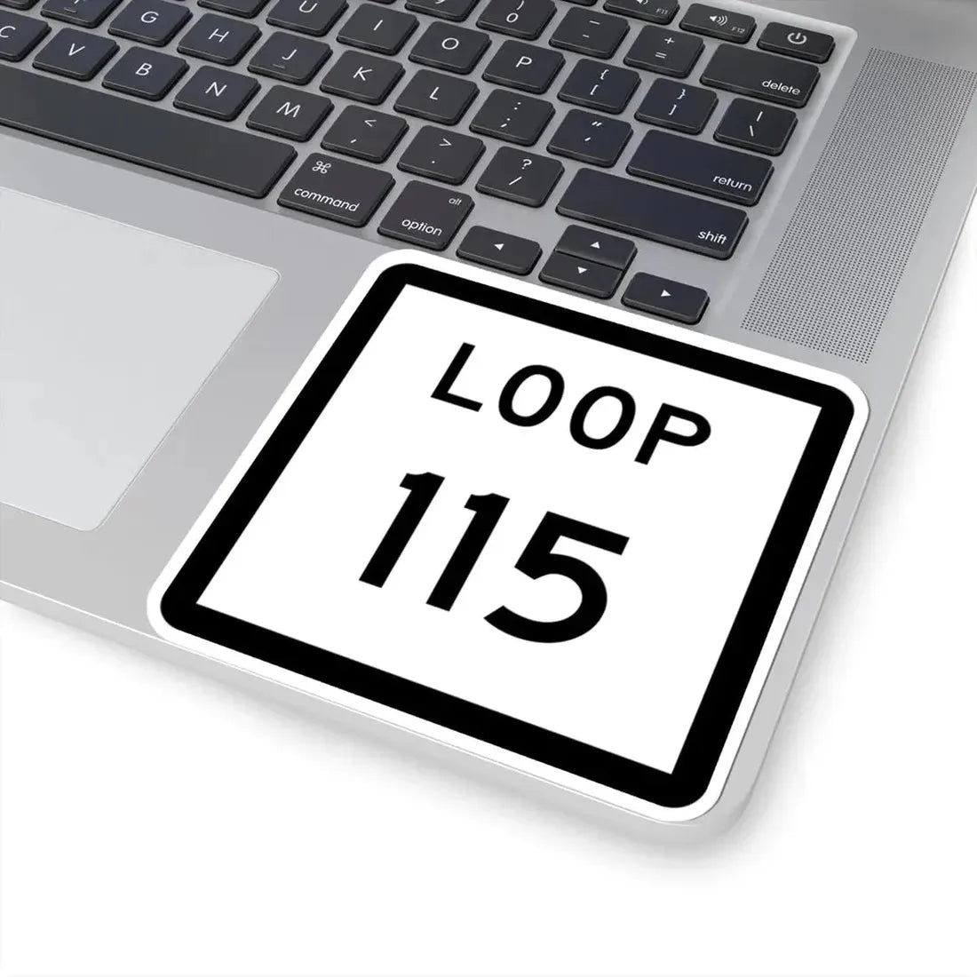 Texas Loop 115 (Texas) (Road Sign) STICKER Vinyl Kiss-Cut Decal - The Sticker Space