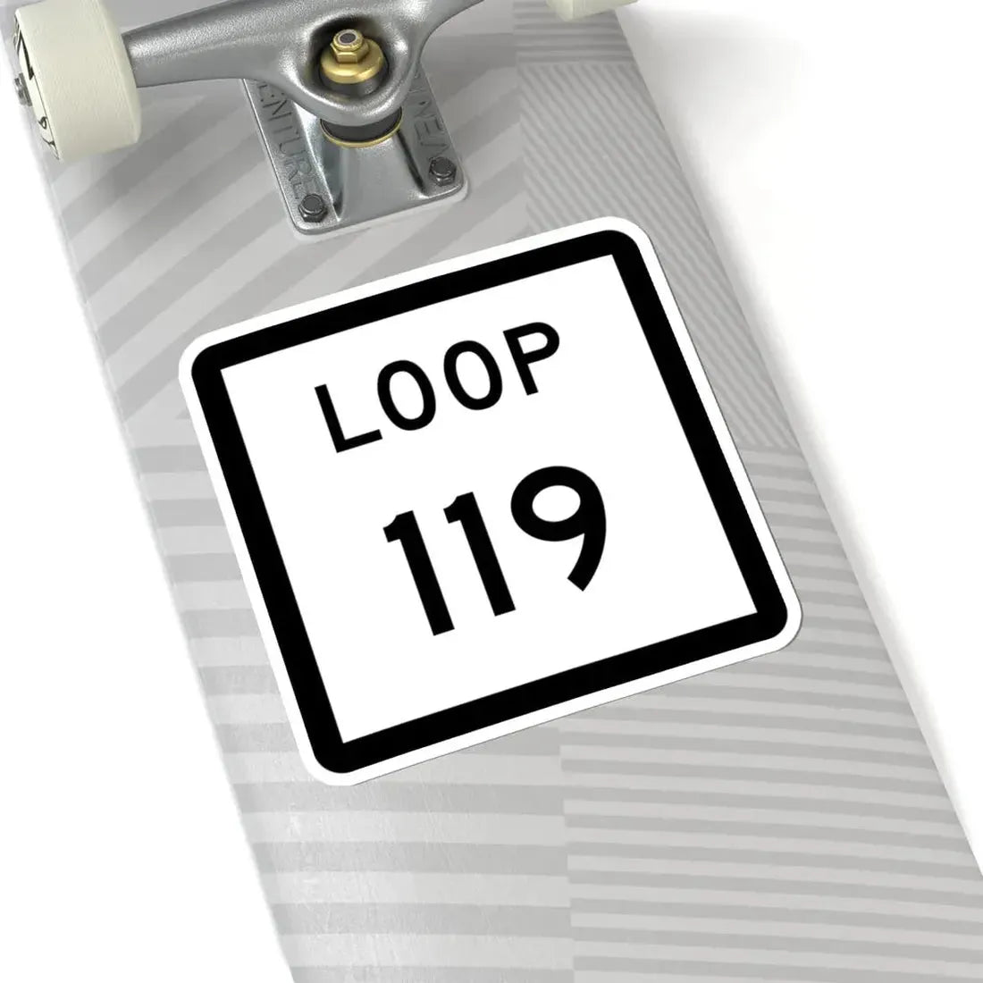 Texas Loop 119 (Texas) (Road Sign) STICKER Vinyl Kiss-Cut Decal - The Sticker Space