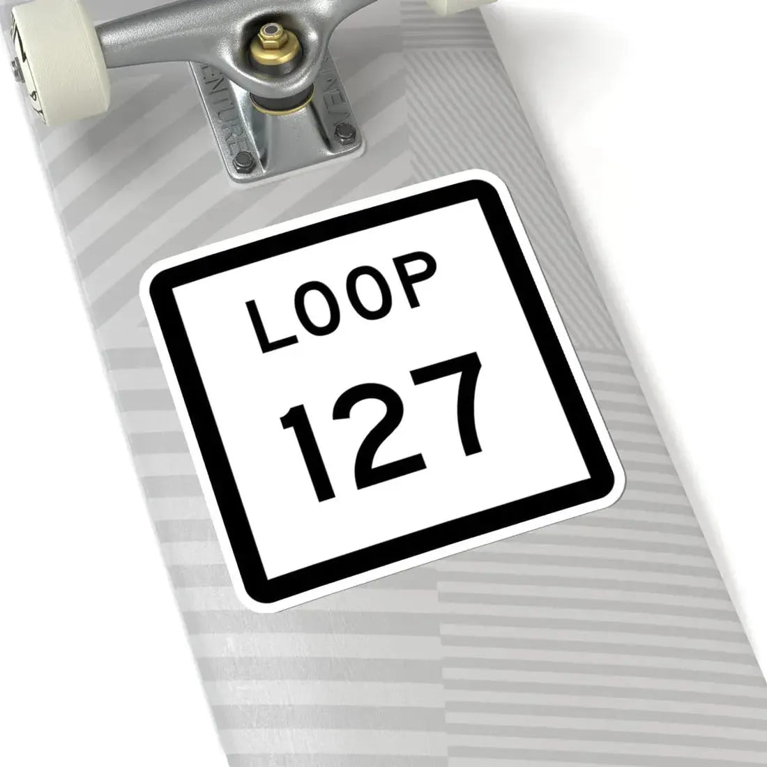 Texas Loop 127 (Texas) (Road Sign) STICKER Vinyl Kiss-Cut Decal - The Sticker Space