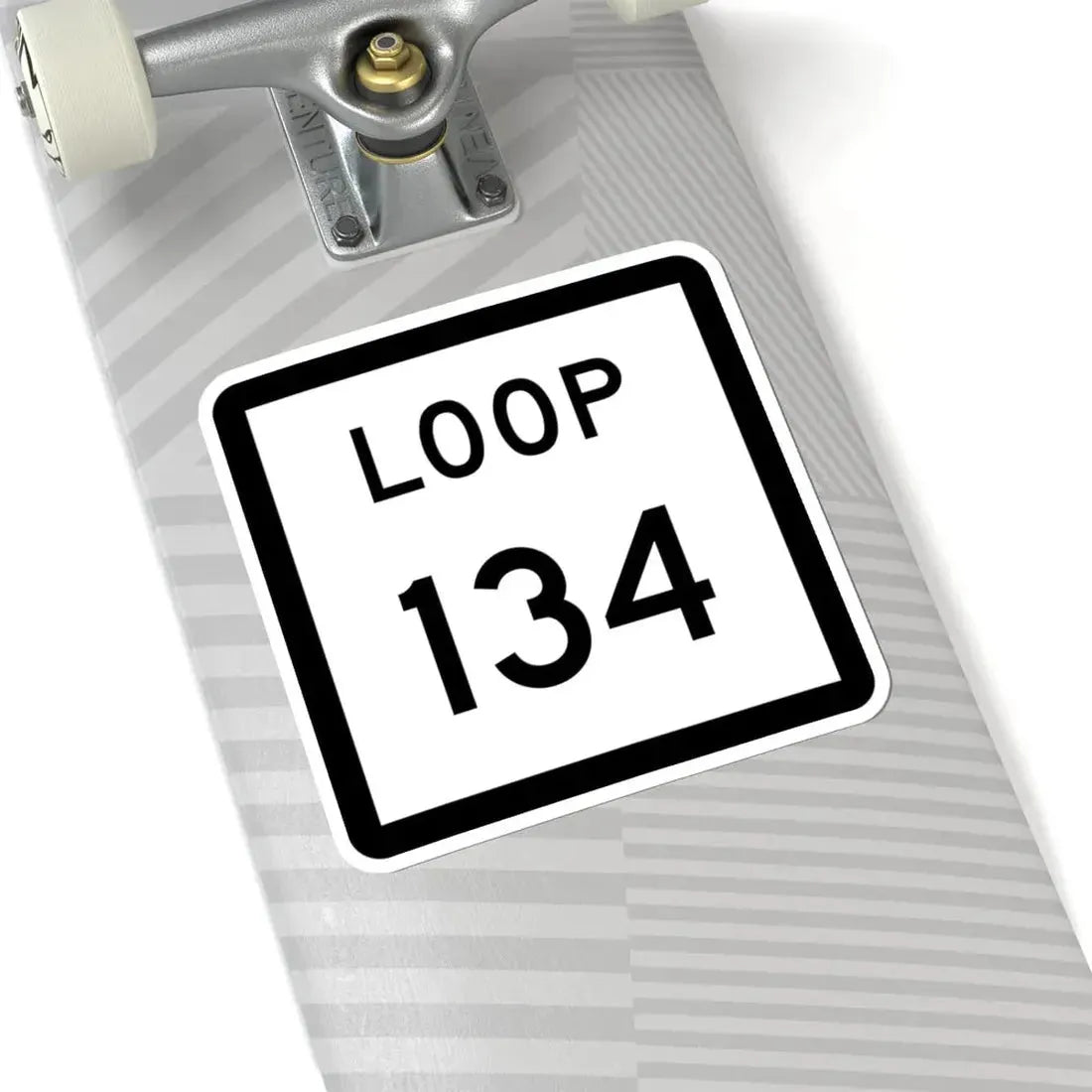 Texas Loop 134 (Texas) (Road Sign) STICKER Vinyl Kiss-Cut Decal - The Sticker Space