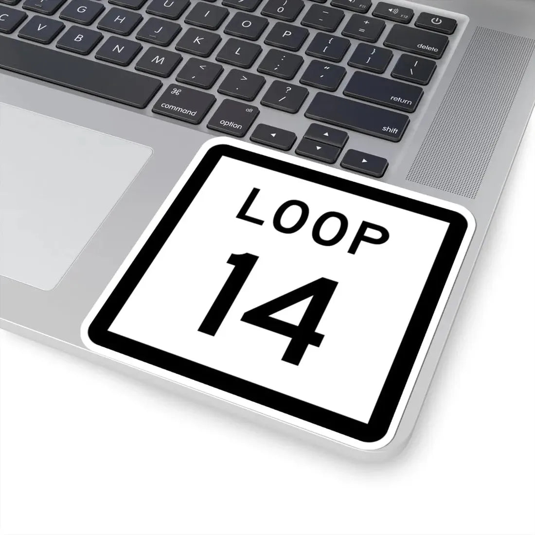 Texas Loop 14 (Texas) (Road Sign) STICKER Vinyl Kiss-Cut Decal - The Sticker Space