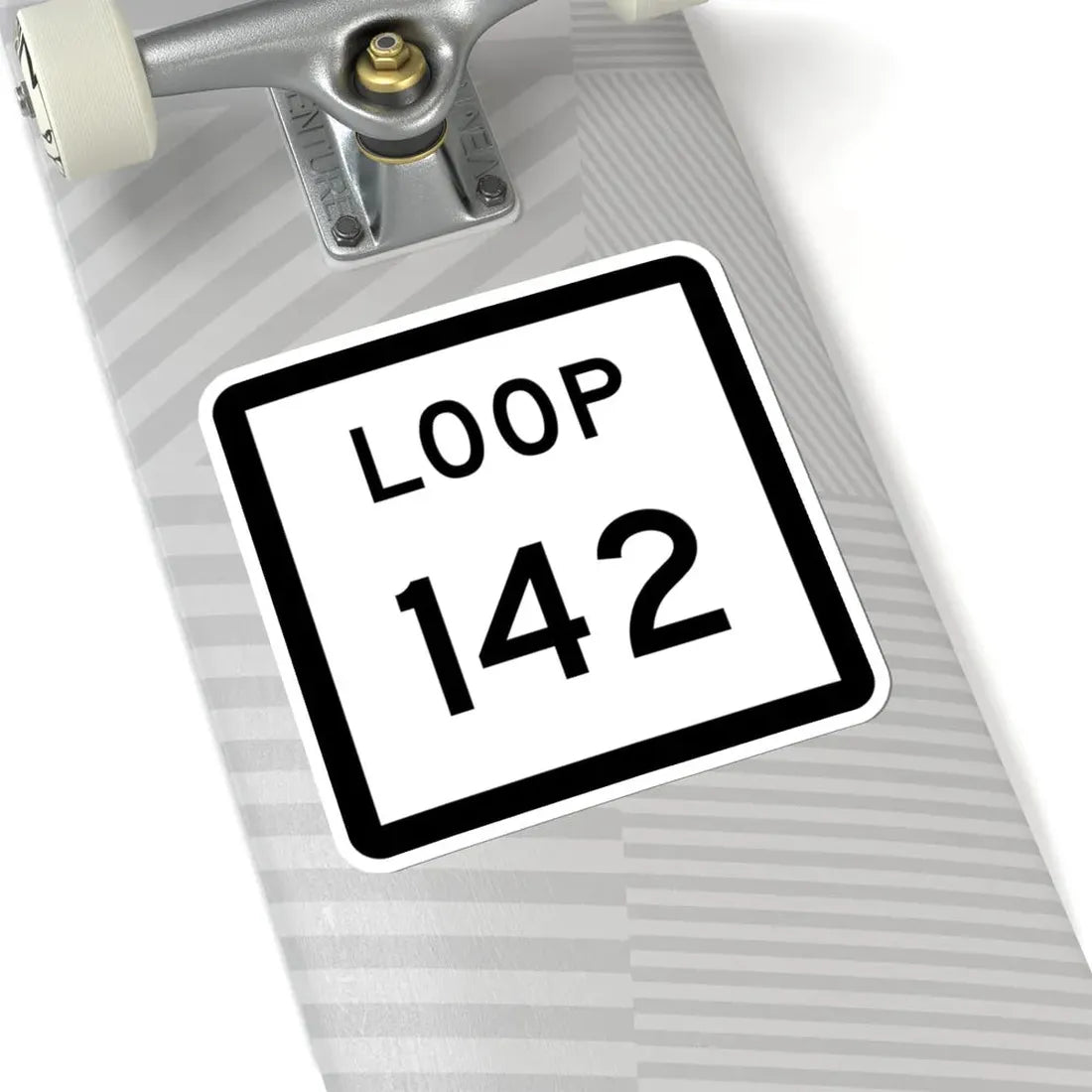 Texas Loop 142 (Texas) (Road Sign) STICKER Vinyl Kiss-Cut Decal - The Sticker Space