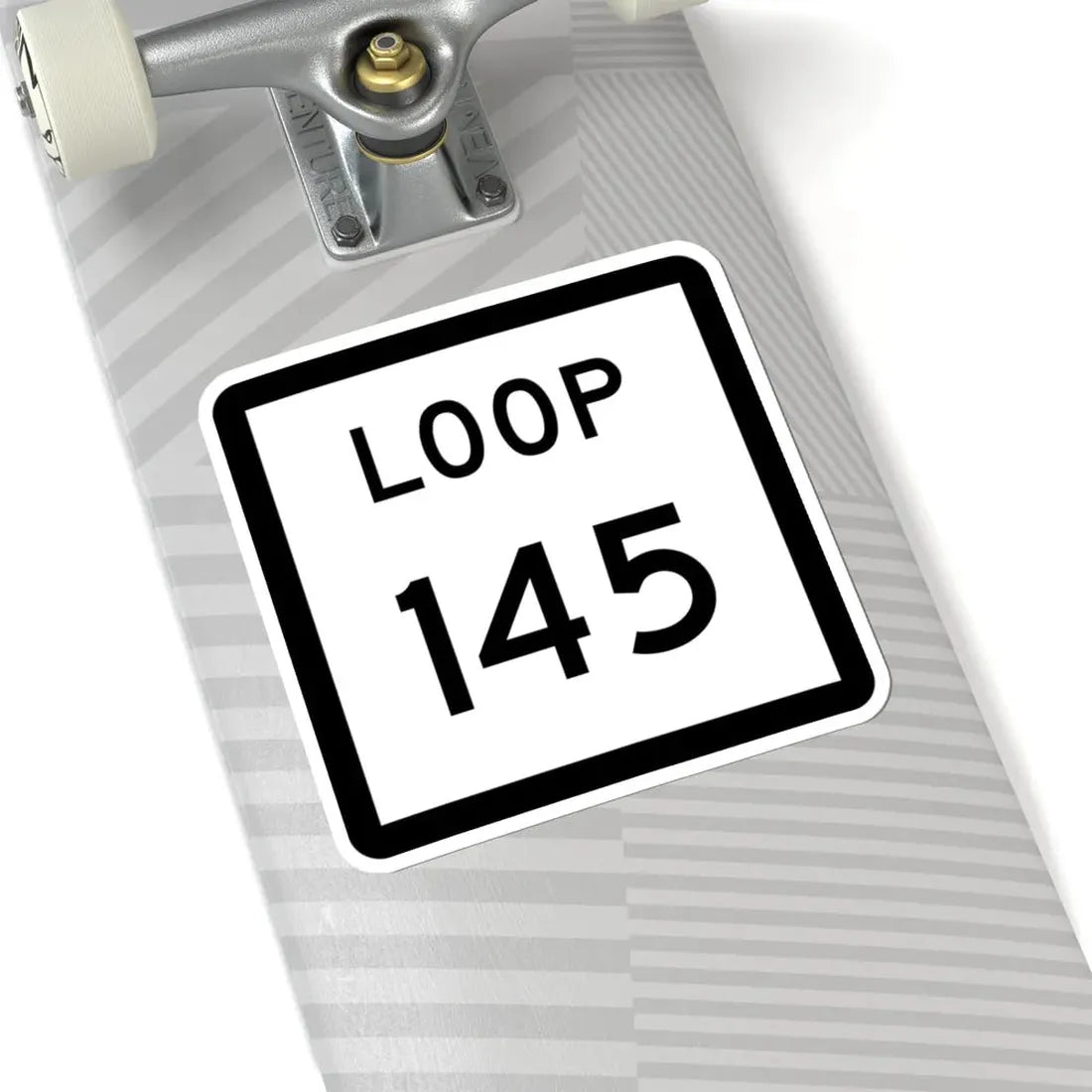 Texas Loop 145 (Texas) (Road Sign) STICKER Vinyl Kiss-Cut Decal - The Sticker Space