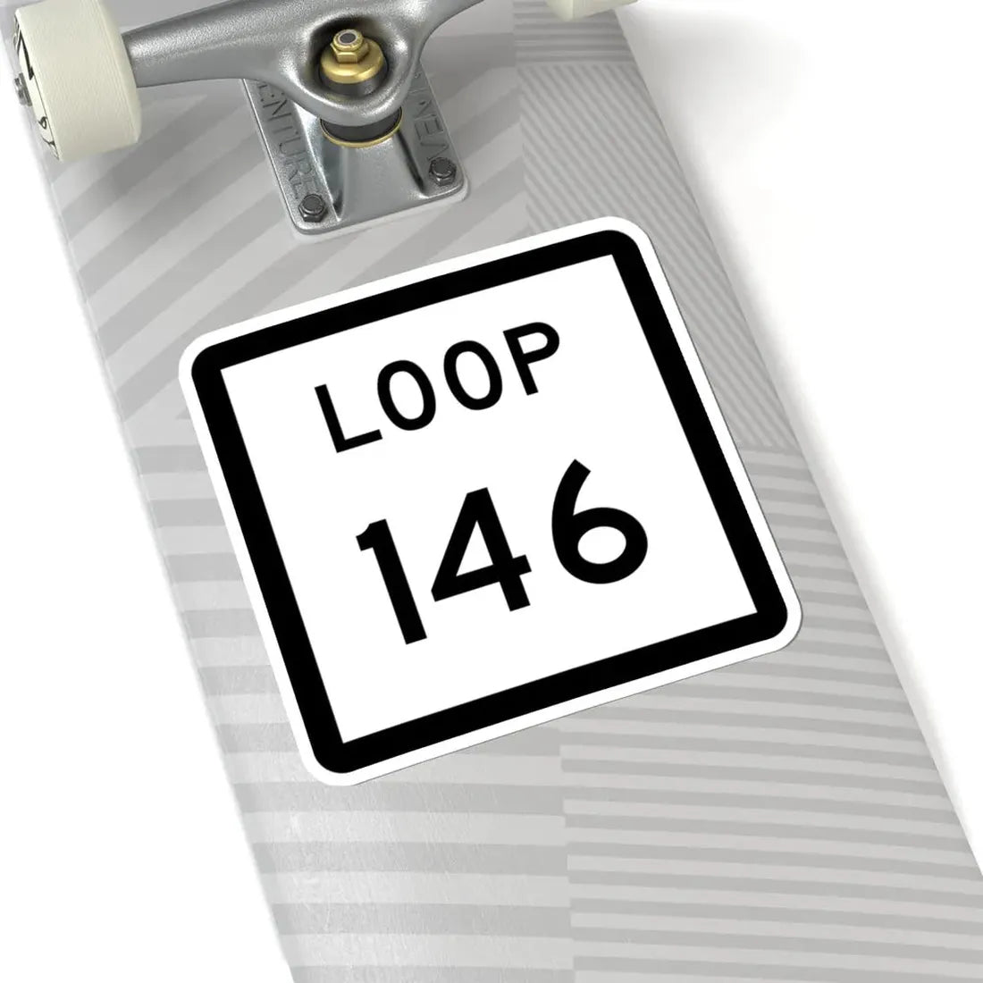 Texas Loop 146 (Texas) (Road Sign) STICKER Vinyl Kiss-Cut Decal - The Sticker Space