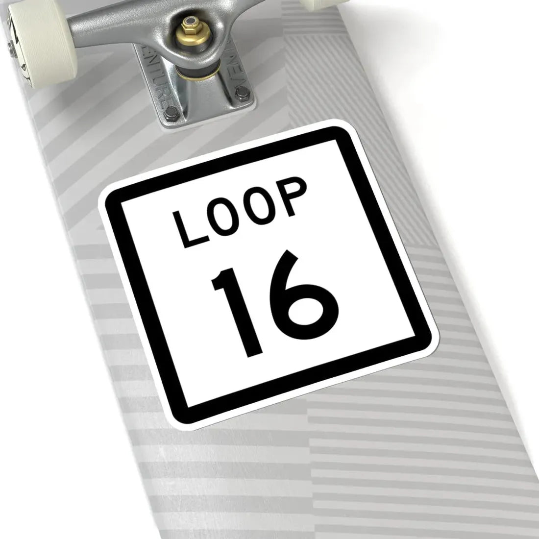 Texas Loop 16 (Texas) (Road Sign) STICKER Vinyl Kiss-Cut Decal - The Sticker Space