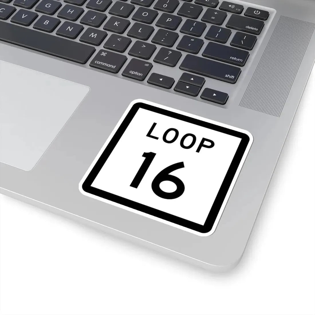 Texas Loop 16 (Texas) (Road Sign) STICKER Vinyl Kiss-Cut Decal - The Sticker Space