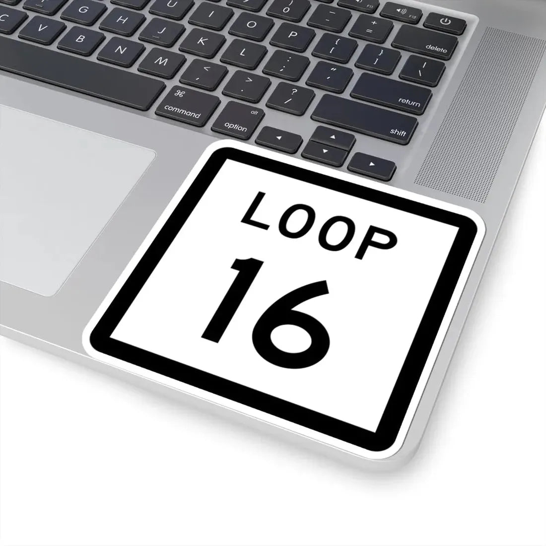 Texas Loop 16 (Texas) (Road Sign) STICKER Vinyl Kiss-Cut Decal - The Sticker Space