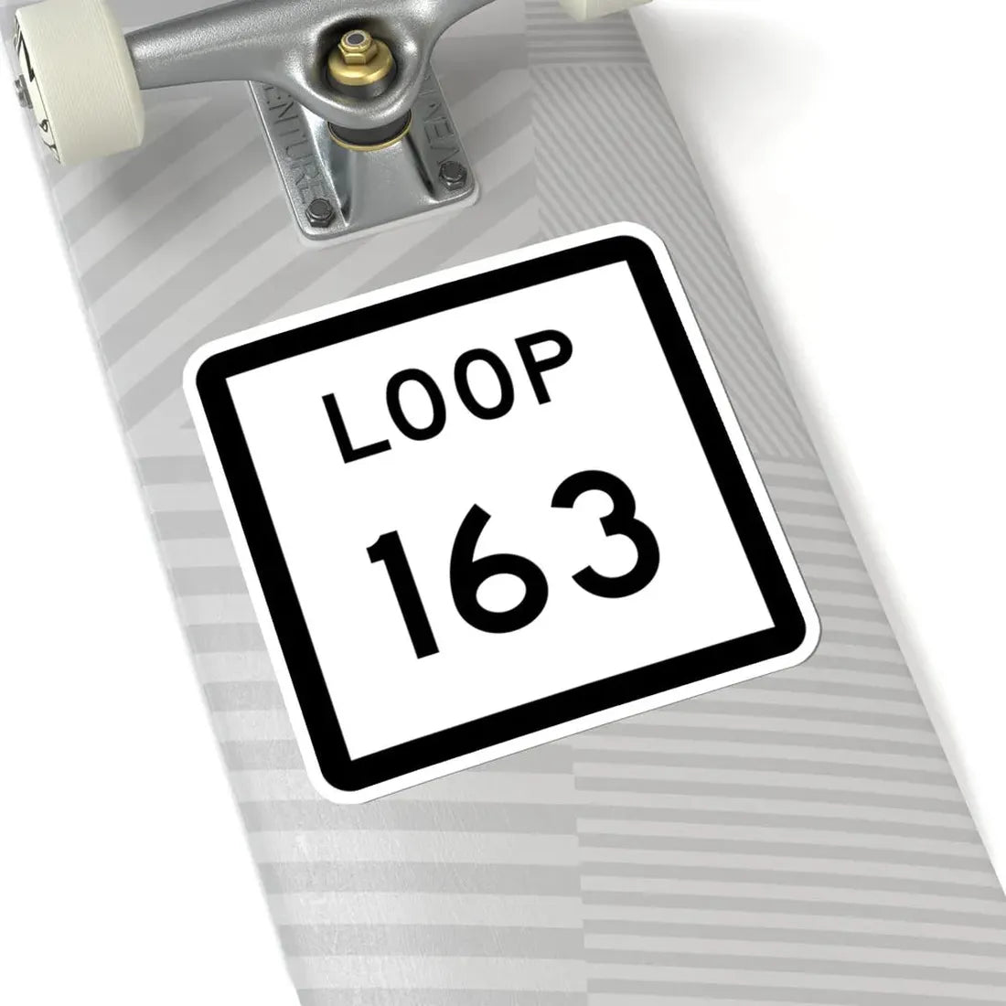 Texas Loop 163 (Texas) (Road Sign) STICKER Vinyl Kiss-Cut Decal - The Sticker Space